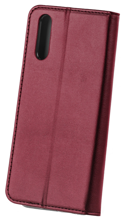 Hülle für Samsung Galaxy A16 5G A166 / A16 4G A165, OEM, Smart Magnetic, Weinrot