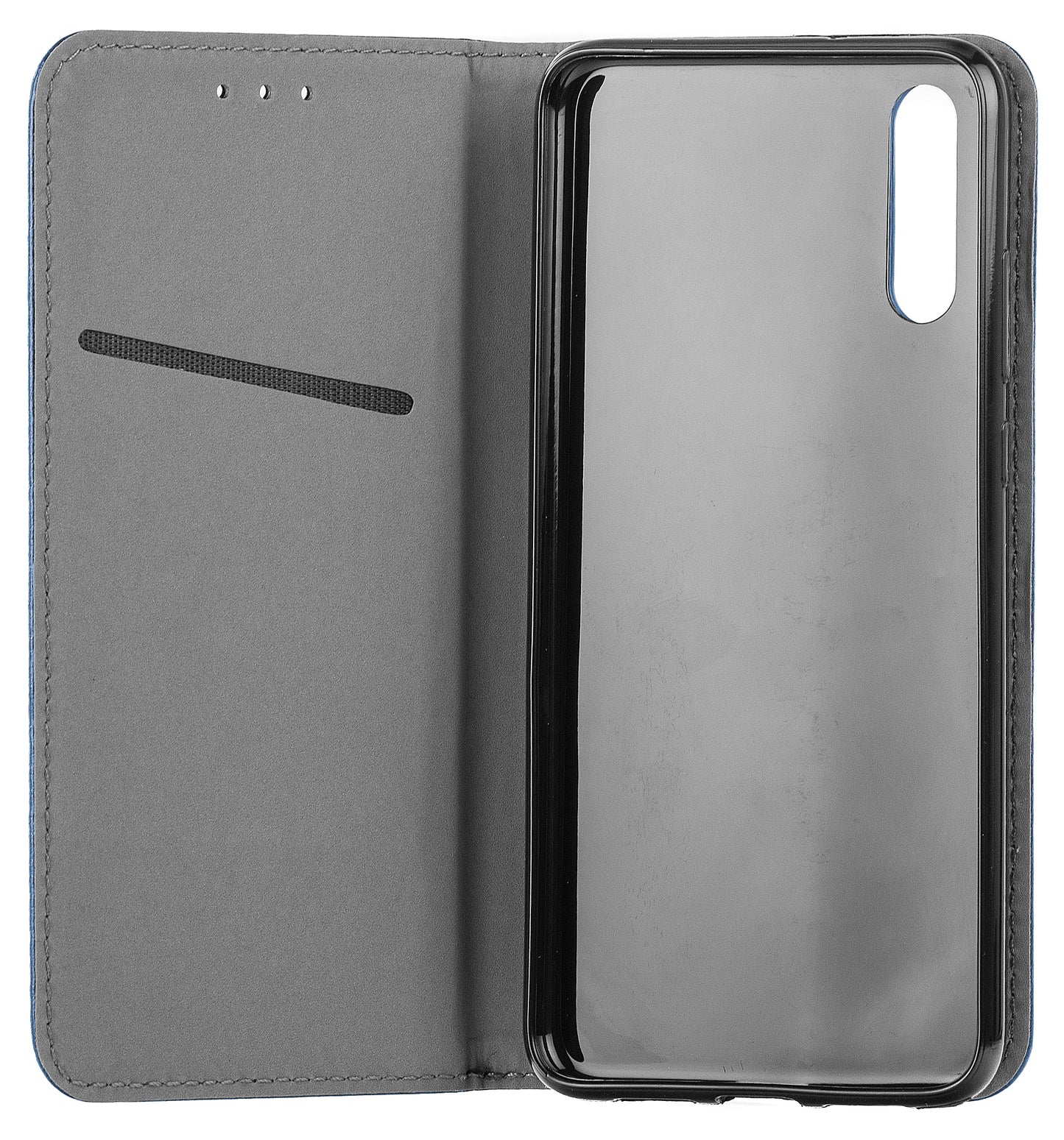 Coque pour Samsung Galaxy A06 A065, OEM, Smart Magnetic, Bleu marine