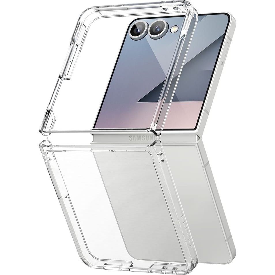 Étui pour Samsung Galaxy Z Flip7 F766, Ringke, Fusion, Transparent