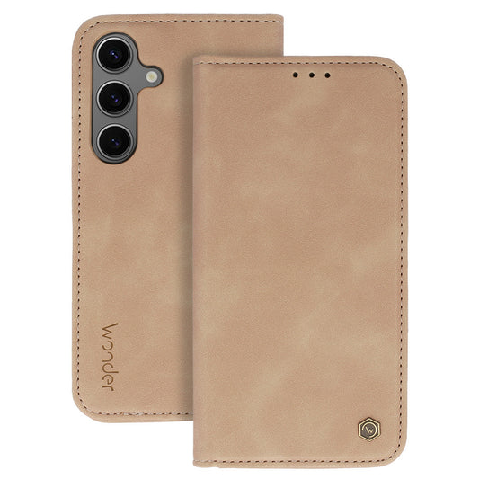 Tasche für Samsung Galaxy A16 5G A166 / A16 4G A165, Wonder, Prime, Braun