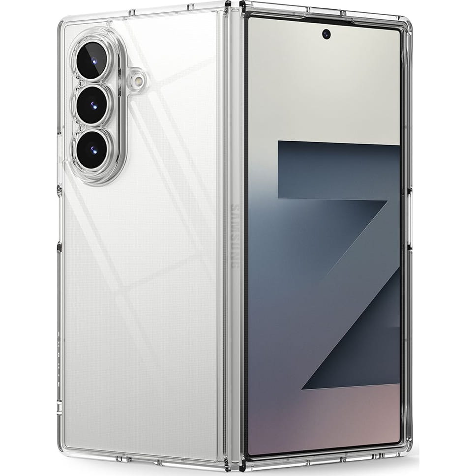 Étui pour Samsung Galaxy Z Fold7 F966, Ringke, Fusion, Transparent