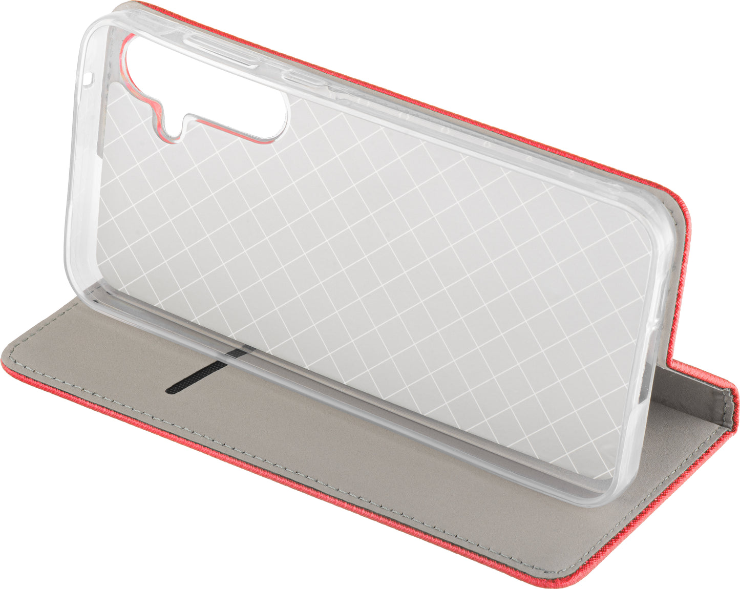 Coque pour Samsung Galaxy A37 5G, OEM, Smart Magnet, Rouge