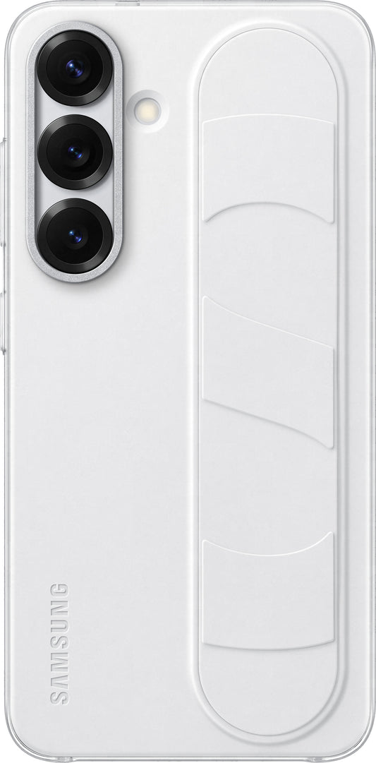 Étui pour Samsung Galaxy S25 S931, Standing Grip, Blanc EF-GS931CWEGWW