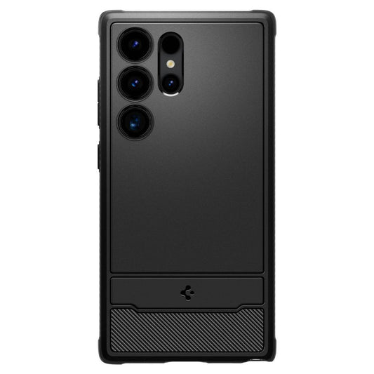 Étui pour Samsung Galaxy S24 Ultra S928, Spigen, Rugged Armour, Noir ACS07286