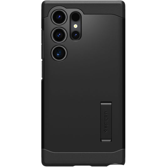 Etui pour Samsung Galaxy S24 Ultra S928, Spigen, Tough Armor, Noir