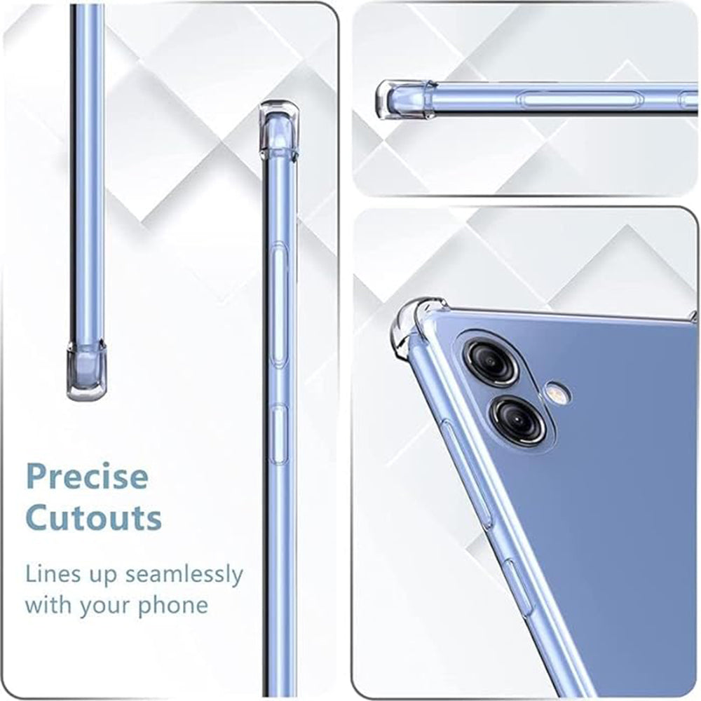 Coque pour Samsung Galaxy A04e A042 / M04 M045, Techsuit, Antichoc Claire, Transparente