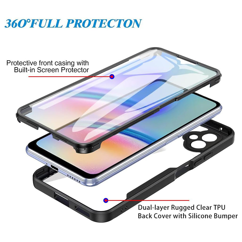 Coque pour Samsung Galaxy A05 A055, Techsuit, ColorVerse 360, Violet