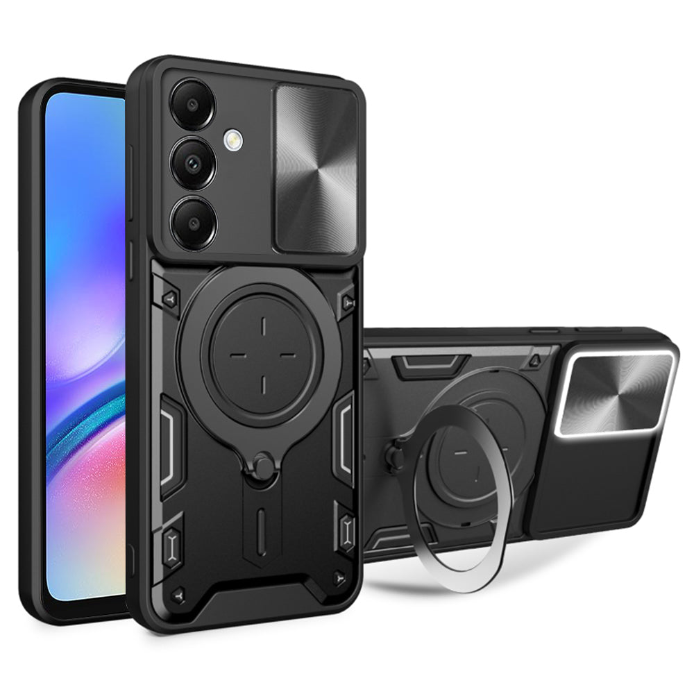 Coque pour Samsung Galaxy A05s A057, Techsuit, CamGuard Pro, Noire