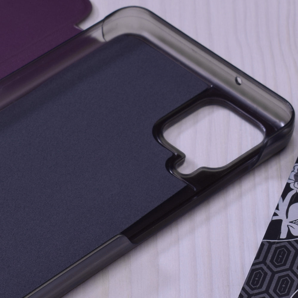 Coque pour Samsung Galaxy A12 Nacho A127 / A12 A125, Techsuit, eFold, Violet