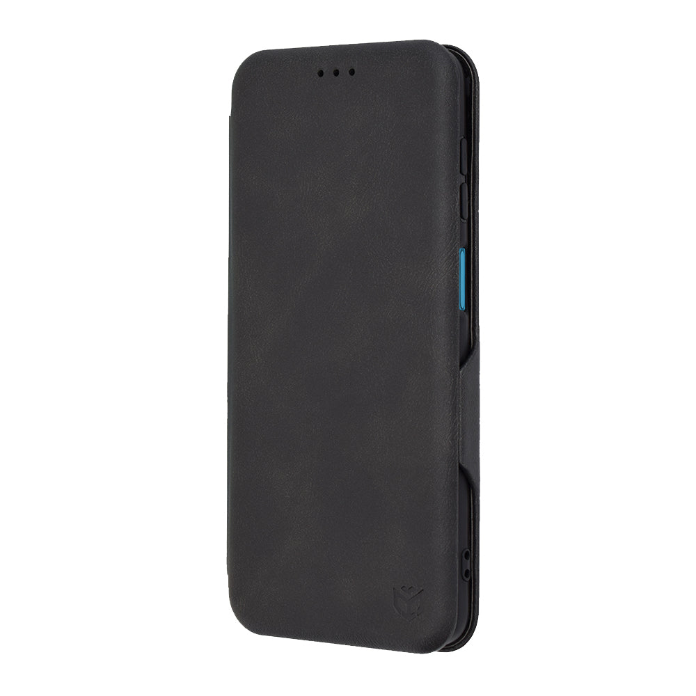 Coque pour Samsung Galaxy A12 Nacho A127 / A12 A125, Techsuit, Safe Wallet Plus, Noire