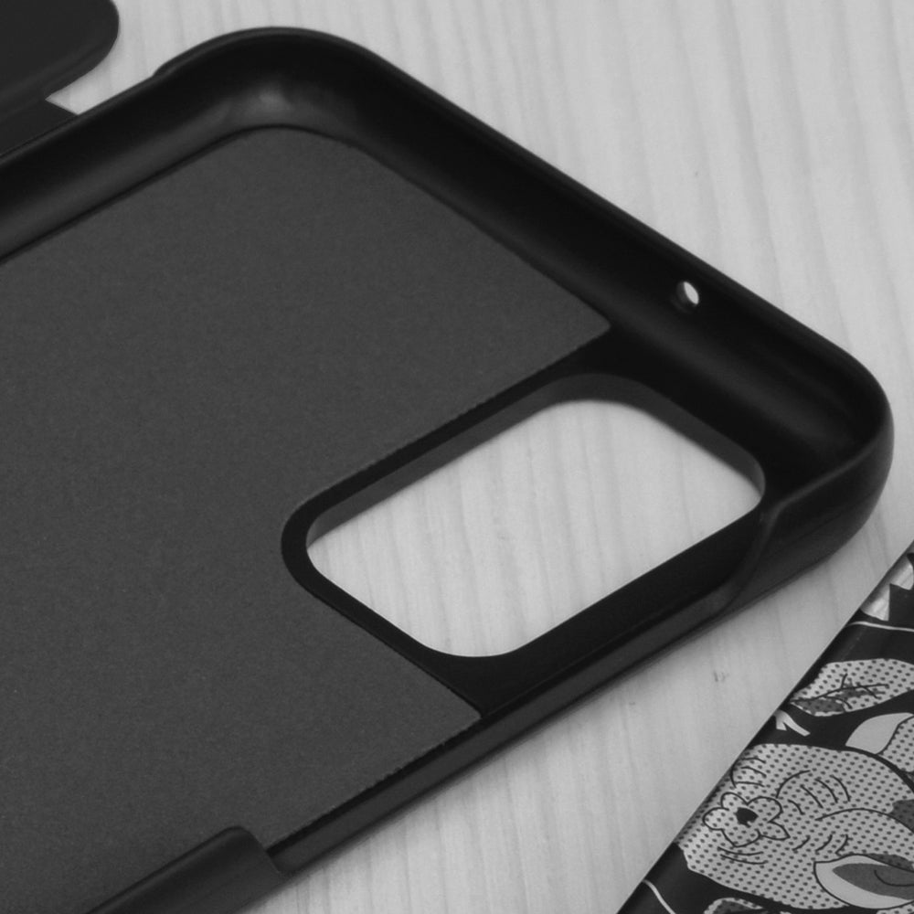 Coque pour Samsung Galaxy A13 A135, Techsuit, eFold, Noire