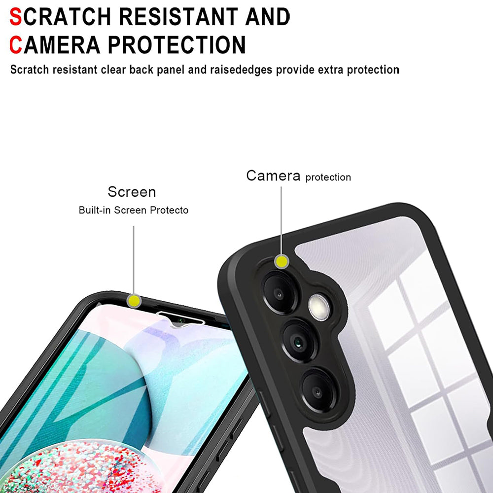 Coque pour Samsung Galaxy A14 A145 / A14 5G A146, Techsuit, ColorVerse 360, Bleue