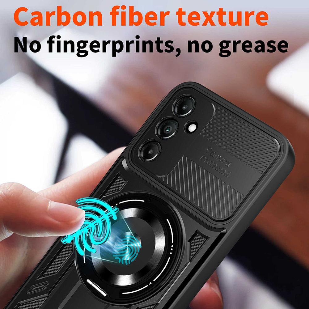 Coque pour Samsung Galaxy A14 A145 / A14 5G A146, Techsuit, RuggedCam, Noire