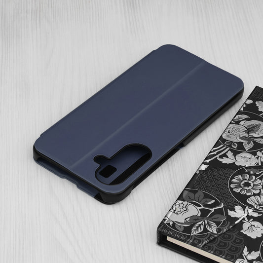 Coque pour Samsung Galaxy A17 5G, Techsuit, eFold, Bleu Foncé