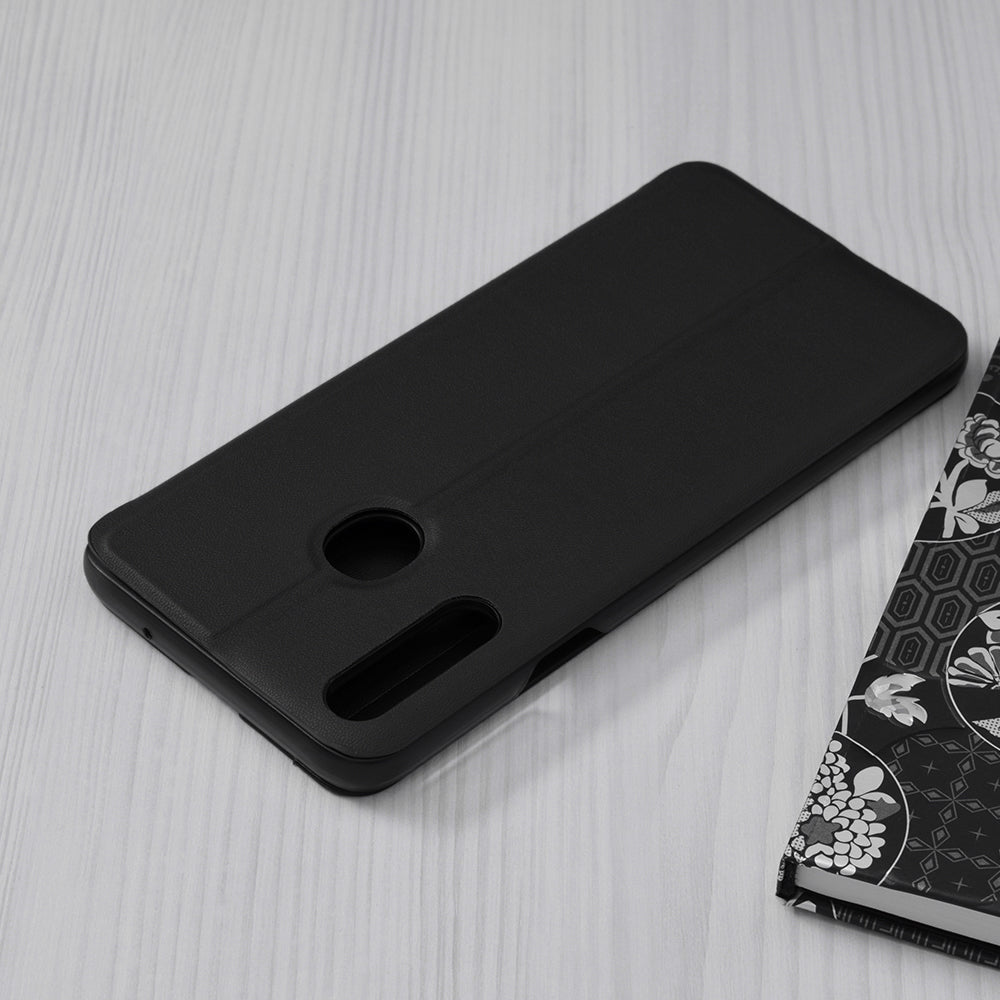 Coque pour Samsung Galaxy A20s A207, Techsuit, eFold, Noire