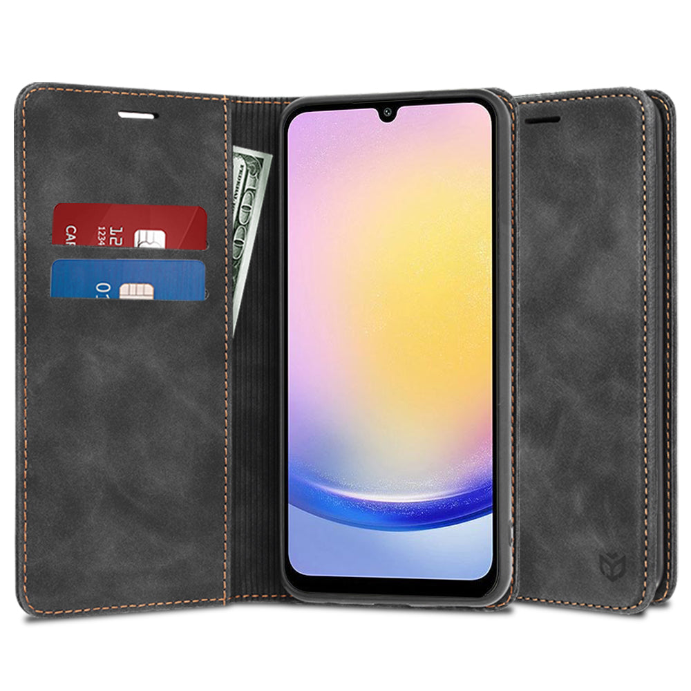 Coque pour Samsung Galaxy A25 A256, Techsuit, Confy, Noire
