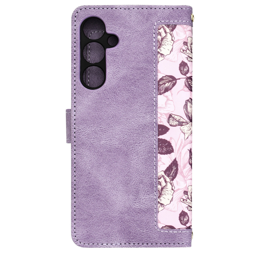 Coque pour Samsung Galaxy A25 A256, Techsuit, FlipCraft, Violet