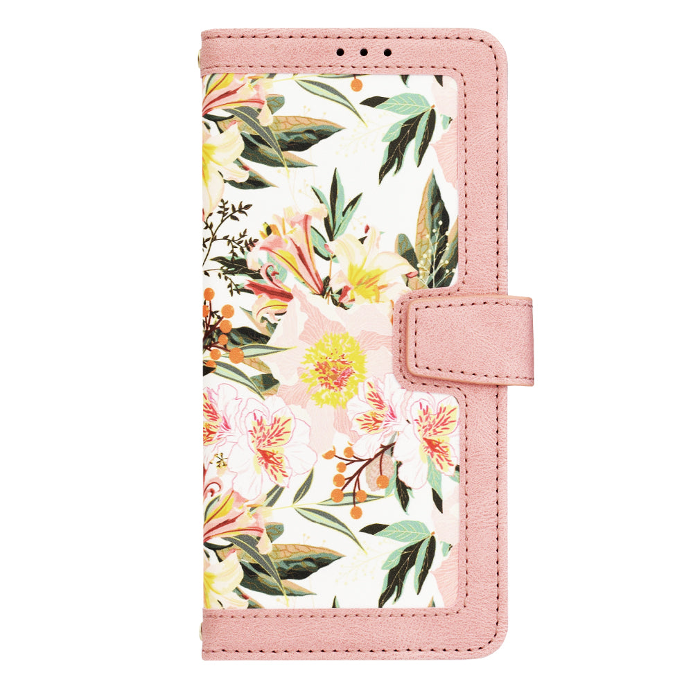 Coque pour Samsung Galaxy A25 A256, Techsuit, FlipCraft, Rose