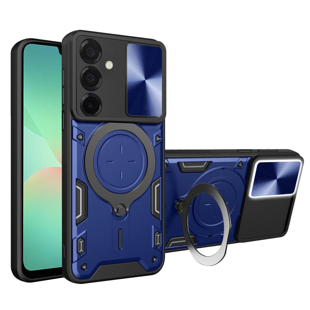 Coque pour Samsung Galaxy A26 A266, Techsuit, CamGuard Pro, Bleue