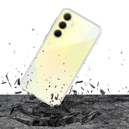 Hülle für Samsung Galaxy A35 5G A356, 3MK, Klar, Transparent