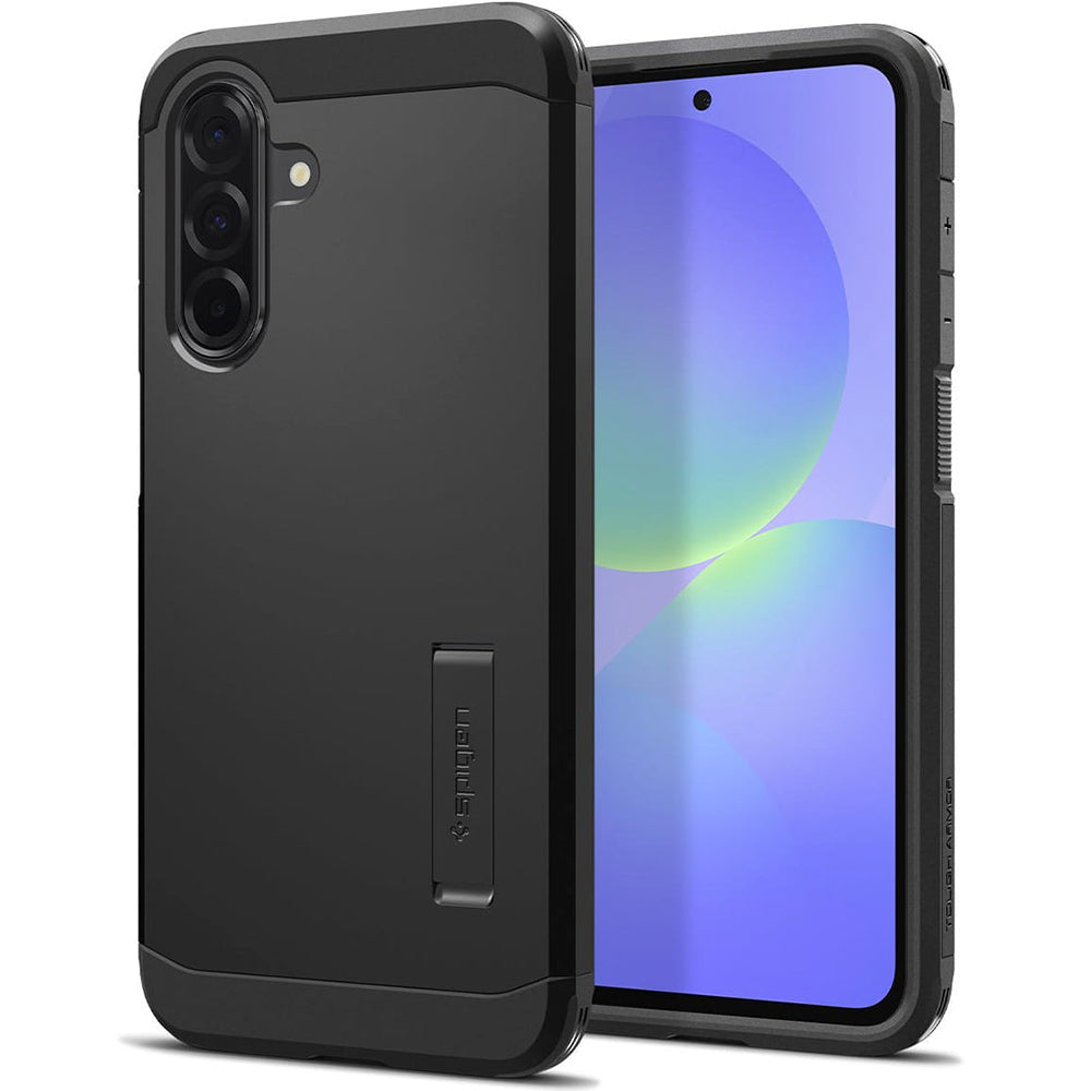 Case for Samsung Galaxy A36 A366, Spigen, Tough Armor, Black ACS09166