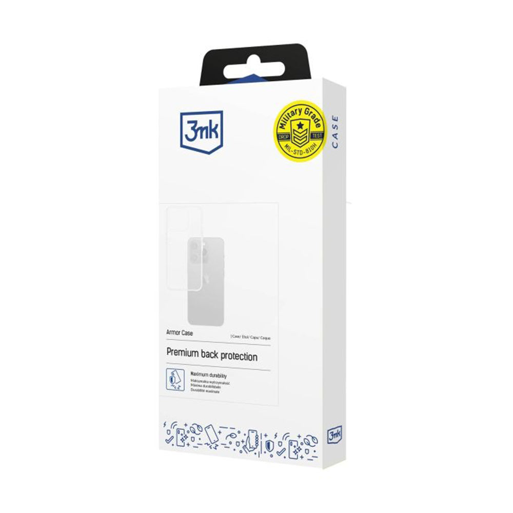 Case for Samsung Galaxy A37 5G, 3MK, Armor, Transparent