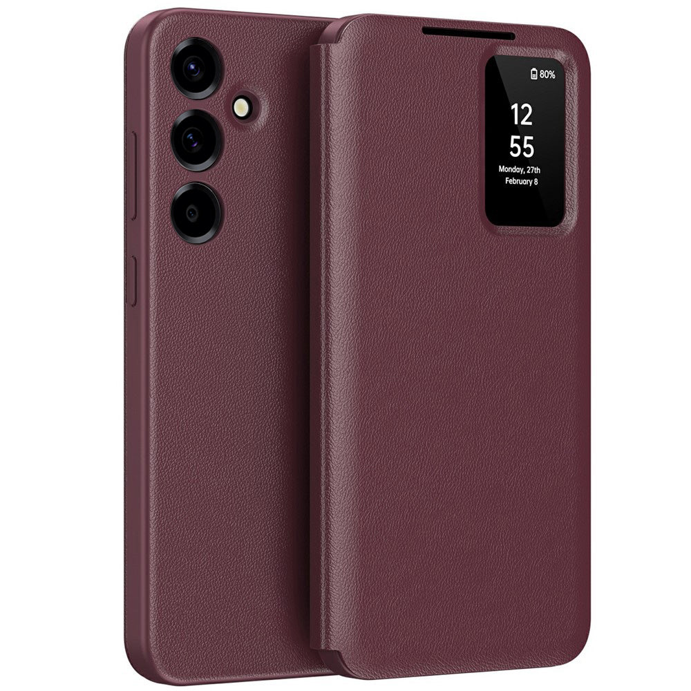 Hülle für Samsung Galaxy A37 5G, Techsuit, SmartView, Rot
