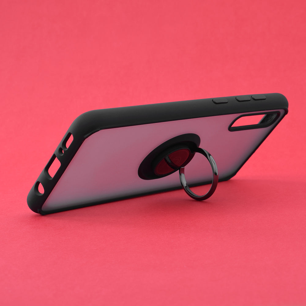 Coque pour Samsung Galaxy A50s A507 / A30s A307 / A50 A505, Techsuit, Glinth, Noire