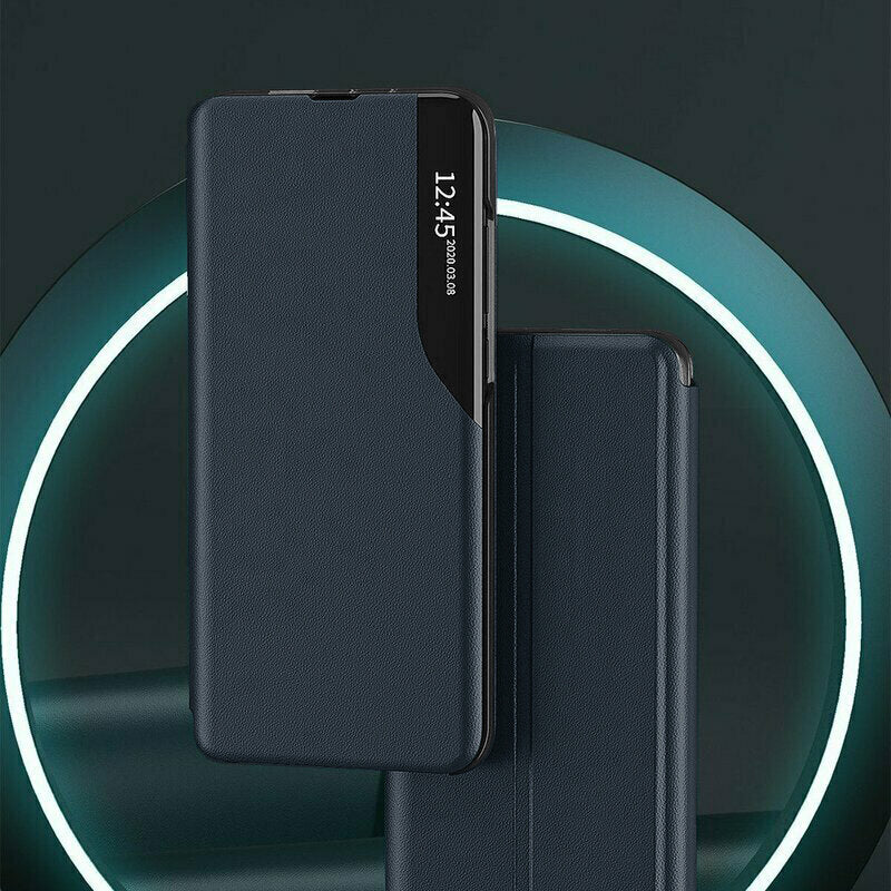 Coque pour Samsung Galaxy A51 A515, Techsuit, eFold, Bleu Foncé