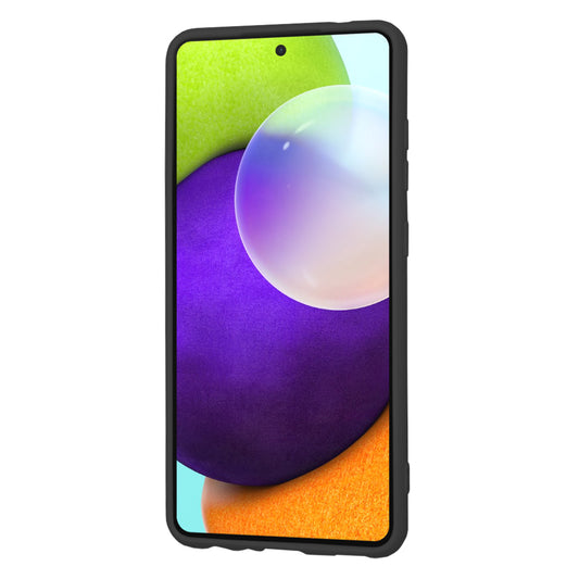 Hülle für Samsung Galaxy A52s 5G A528 / A52 5G A526 / A52 A525, Techsuit, SoftFlex, Schwarz