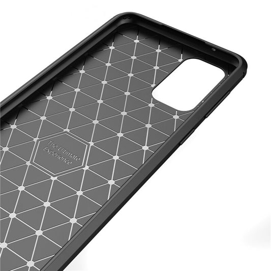 Coque pour Samsung Galaxy A53 5G A536, Techsuit, Carbone, Noire