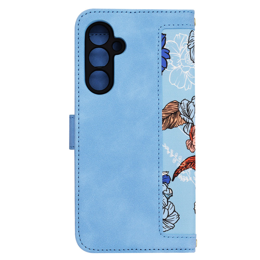 Coque pour Samsung Galaxy A54 A546, Techsuit, FlipCraft, Bleu