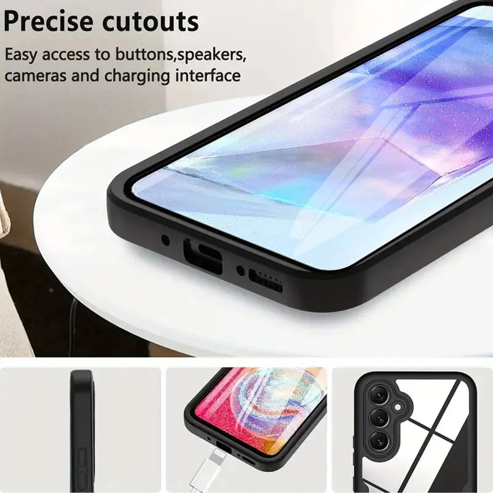 Coque pour Samsung Galaxy A55 5G A556, Techsuit, ColorVerse 360, Violet