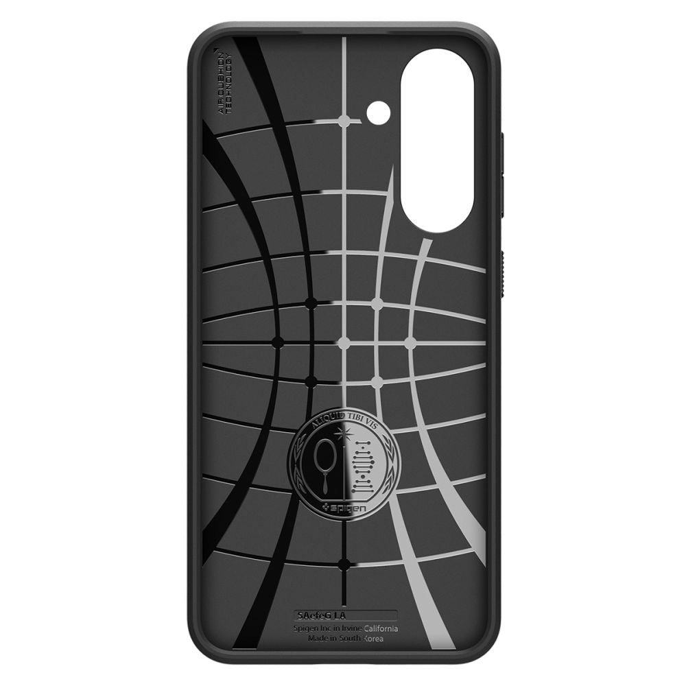 Étui pour Samsung Galaxy A56 A566, Spigen, Liquid Air, Noir Mat ACS09291