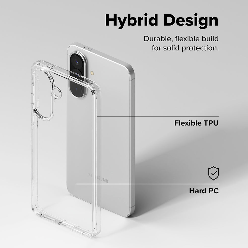 Hülle für Samsung Galaxy A57 5G, Ringke, Fusion, Transparent