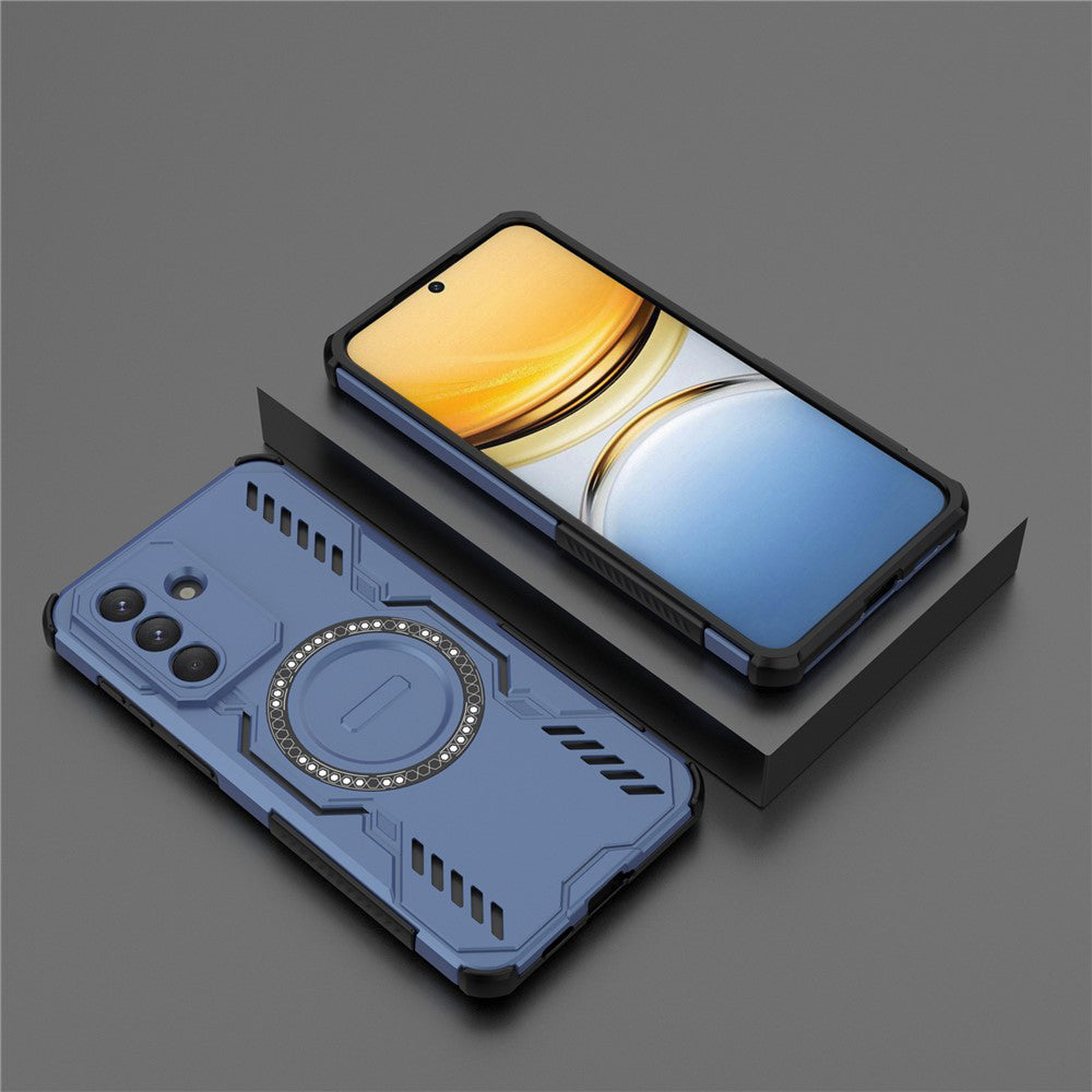 Étui MagSafe pour Samsung Galaxy A57 5G, Techsuit, ArmorMag, Bleu
