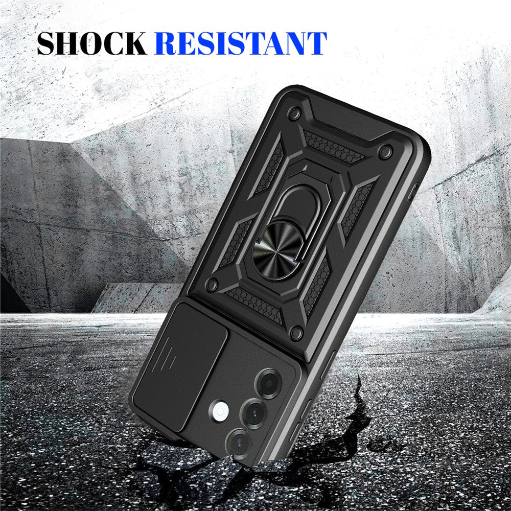 Étui pour Samsung Galaxy A57 5G, Techsuit, CamShield, Noir