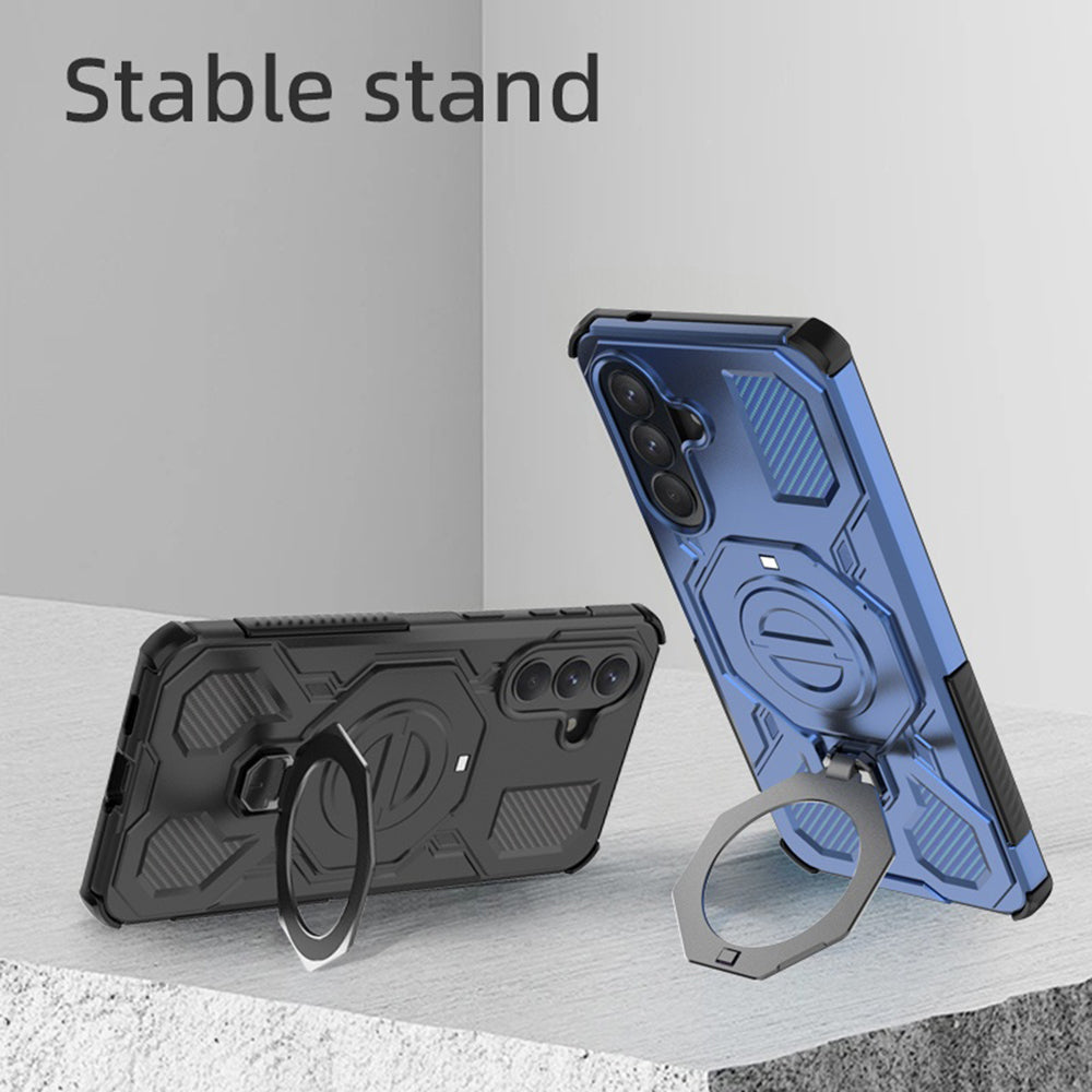 Case for Samsung Galaxy A57 5G, Techsuit, Carbon Shield Pro, Smoky