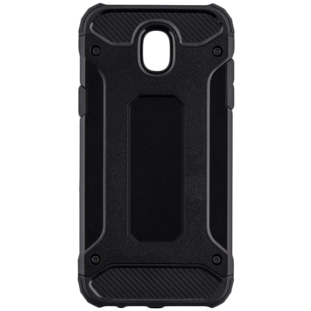 Coque pour Samsung Galaxy J5 (2017) J530, Techsuit, Hybrid Armor, Noire