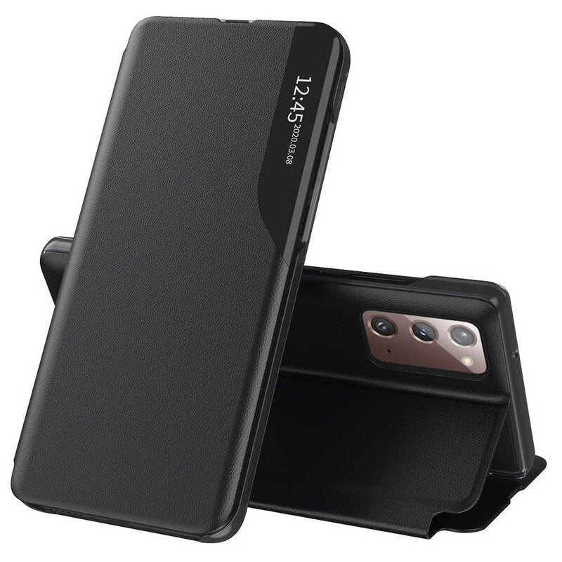 Coque pour Samsung Galaxy Note 20 5G N981 / Note 20 N980, Techsuit, eFold, Noire