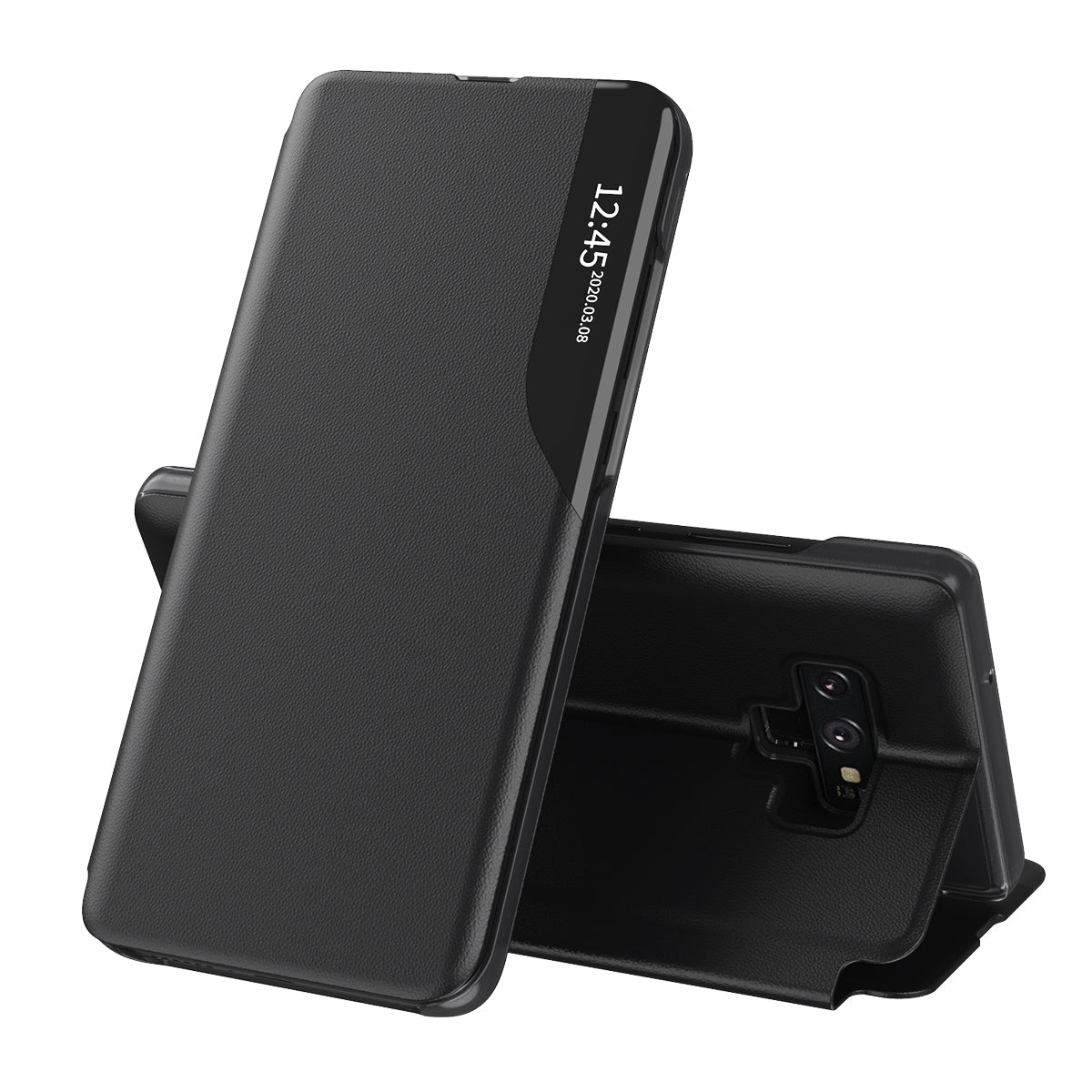 Coque pour Samsung Galaxy Note 9 N960, Techsuit, eFold, Noire