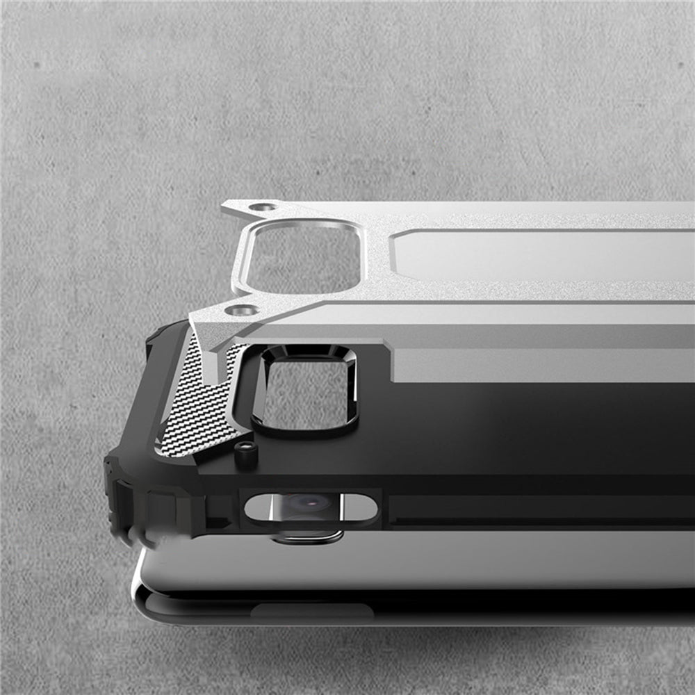 Coque pour Samsung Galaxy S10e G970, Techsuit, Hybrid Armor, Noire