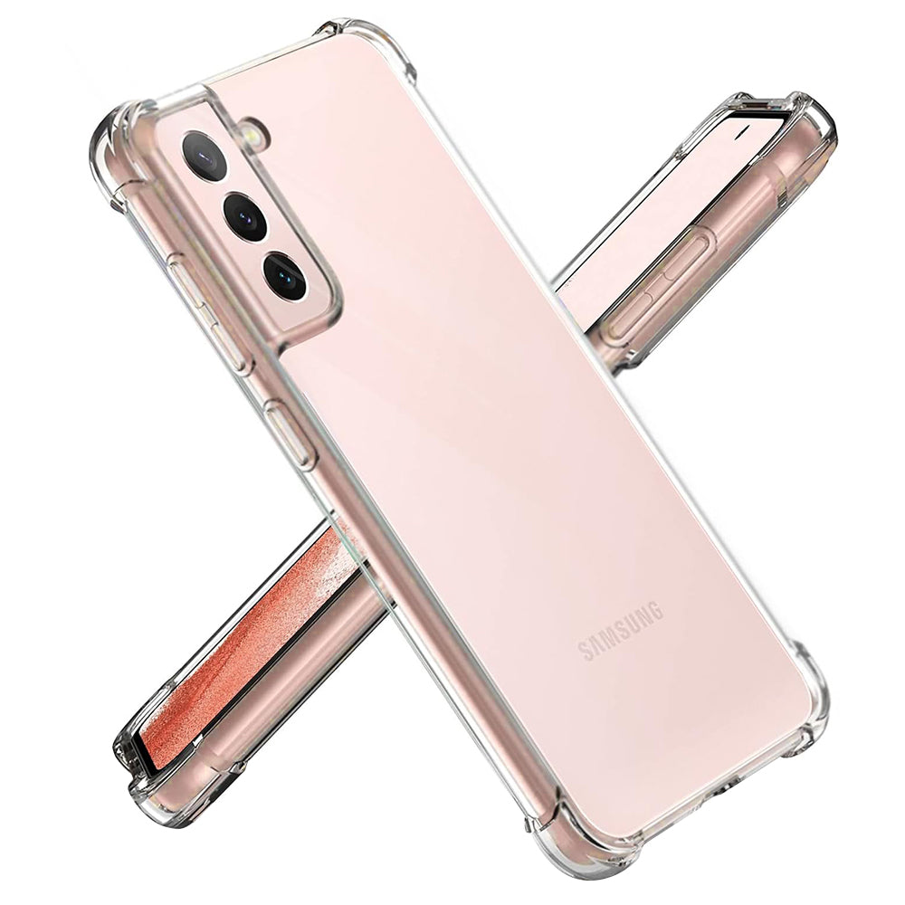 Coque pour Samsung Galaxy S21 5G G991, Techsuit, Anti-choc Claire, Transparente