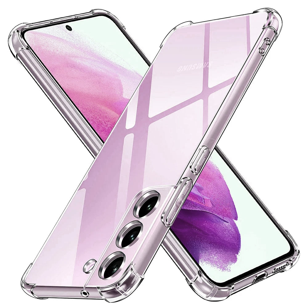 Coque pour Samsung Galaxy S21 FE 5G G990, Techsuit, Anti-choc Claire, Transparente