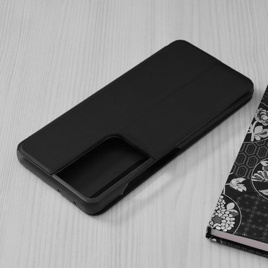 Hülle für Samsung Galaxy S21 Ultra 5G G998, Techsuit, eFold, Schwarz