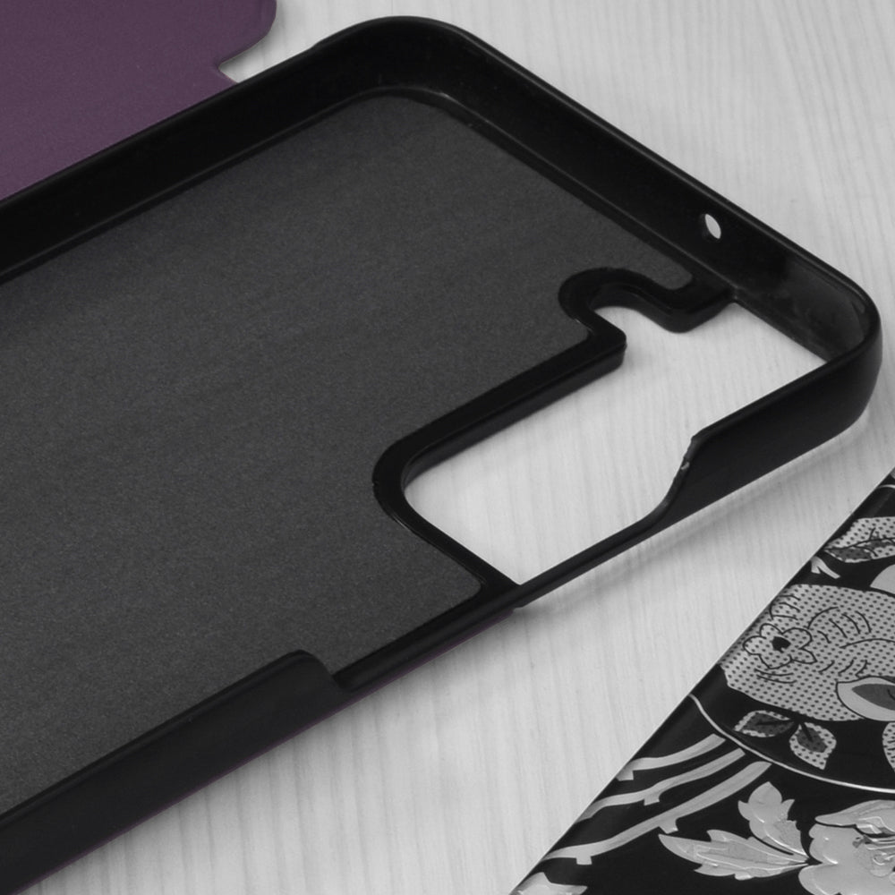 Coque pour Samsung Galaxy S22 5G S901, Techsuit, eFold, Violet