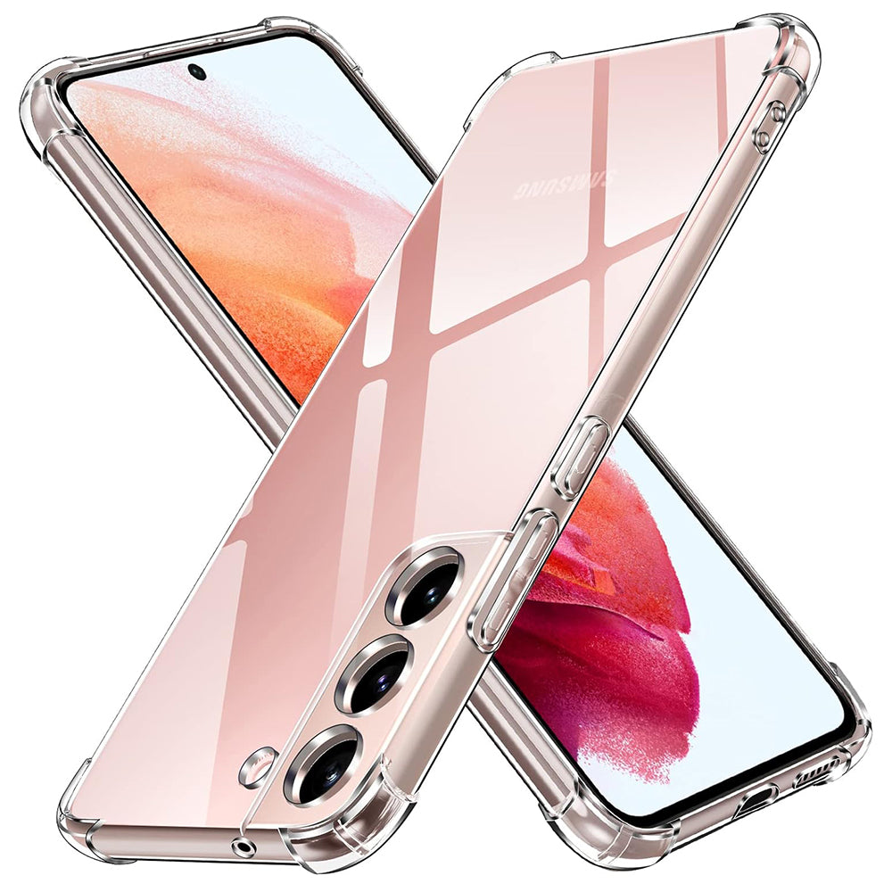 Coque pour Samsung Galaxy S22 5G S901, Techsuit, Anti-choc Claire, Transparente