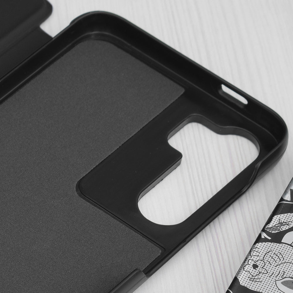 Coque pour Samsung Galaxy S23 FE S711, Techsuit, eFold, Noire