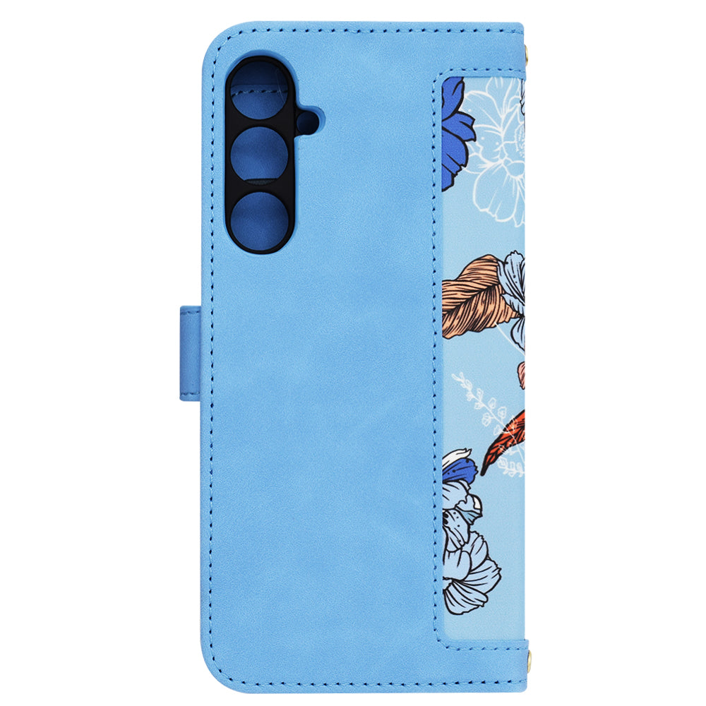 Coque pour Samsung Galaxy S23 FE S711, Techsuit, FlipCraft, Bleu