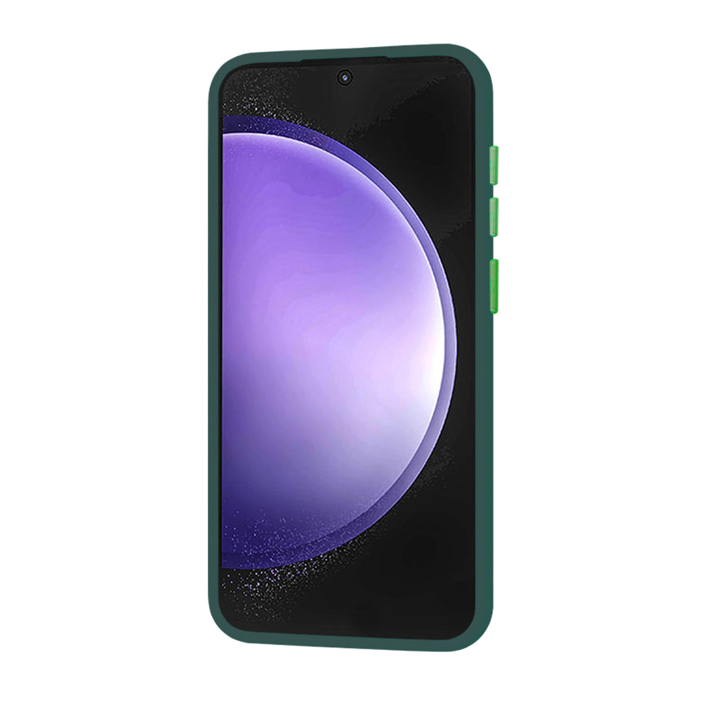 Coque pour Samsung Galaxy S23 FE S711, Techsuit, HaloFrost, Vert